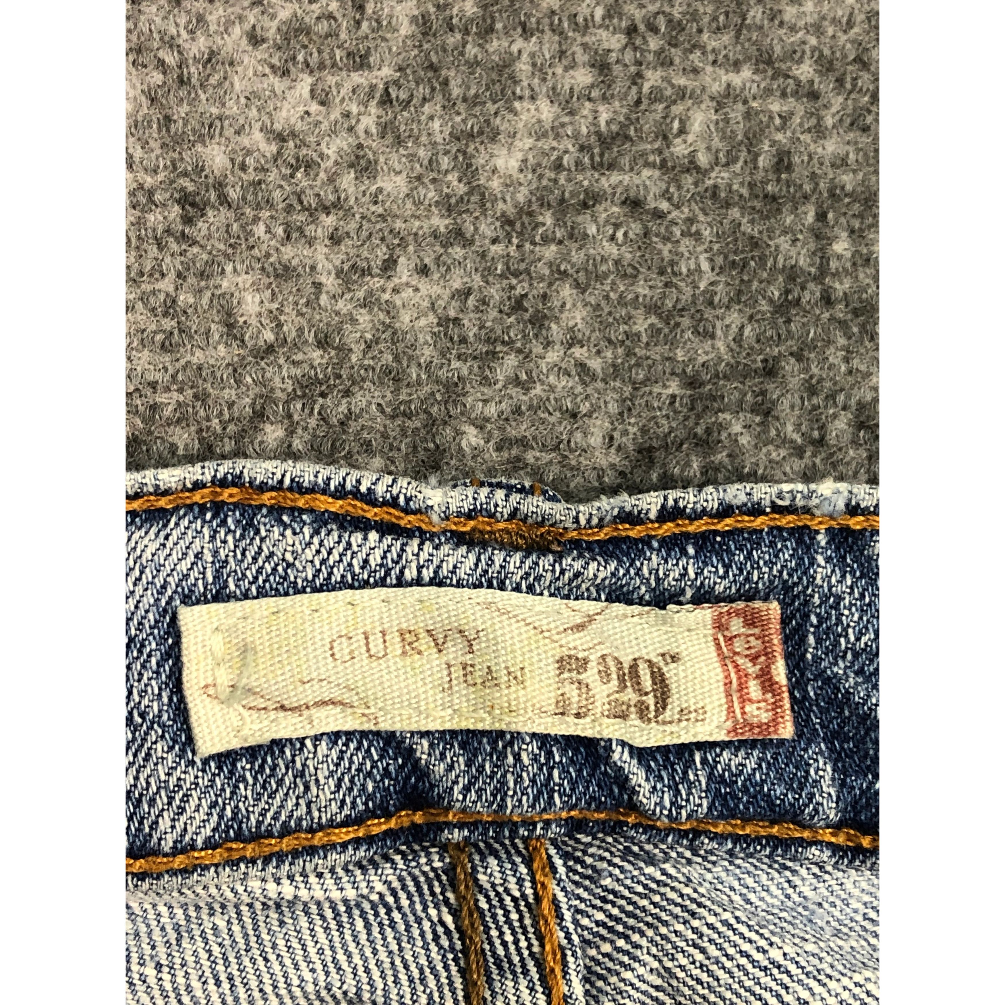 Levi's Vintage Levis 529 Bootcut Denim Jeans Flare DP0147 Size US 39 - 8 Thumbnail