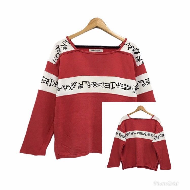 Designer × Japanese Brand × Kansai Yamamoto KANSAI YAMAMOTO Crewneck Long Sleeve Size S / US 4 / IT 40 - 3 Thumbnail