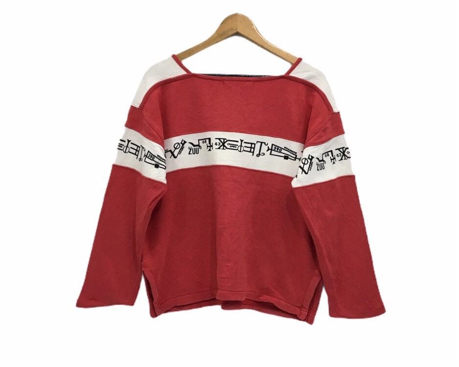 Designer × Japanese Brand × Kansai Yamamoto KANSAI YAMAMOTO Crewneck Long Sleeve Size S / US 4 / IT 40 - 2 Thumbnail