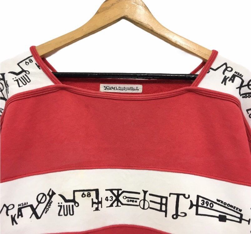 Designer × Japanese Brand × Kansai Yamamoto KANSAI YAMAMOTO Crewneck Long Sleeve Size S / US 4 / IT 40 - 7 Thumbnail