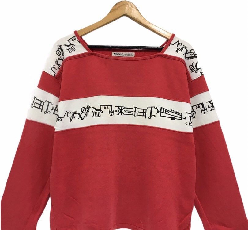 Designer × Japanese Brand × Kansai Yamamoto KANSAI YAMAMOTO Crewneck Long Sleeve Size S / US 4 / IT 40 - 5 Thumbnail