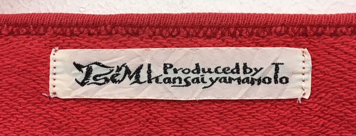 Designer × Japanese Brand × Kansai Yamamoto KANSAI YAMAMOTO Crewneck Long Sleeve Size S / US 4 / IT 40 - 10 Thumbnail