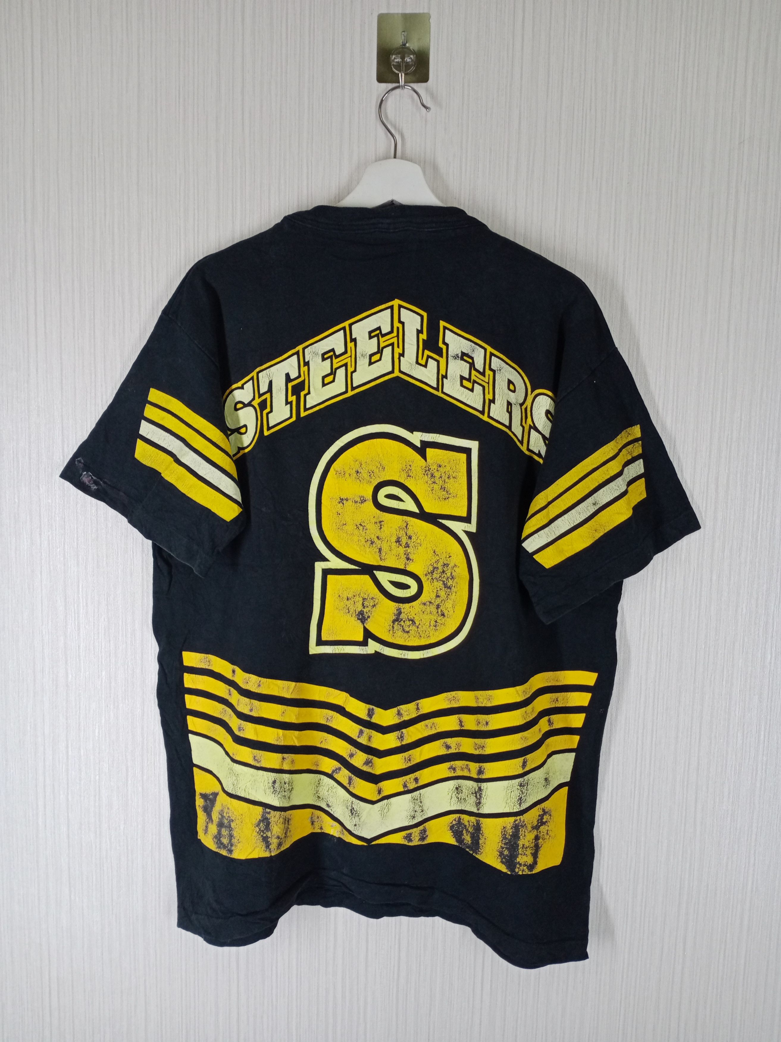 NFL Vintage 1995 Pittsburgh Steelers T-Shirt Size US L / EU 52-54 / 3 - 2 Thumbnail