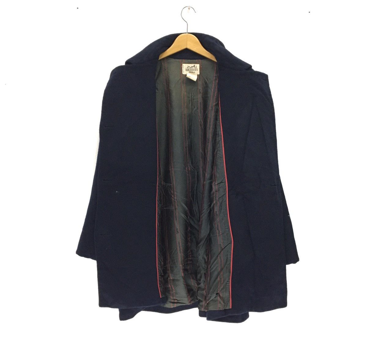 Hermes Vintage HERMES PARIS Cashmere Wool Coat Size US M / EU 48-50 / 2 - 3 Thumbnail