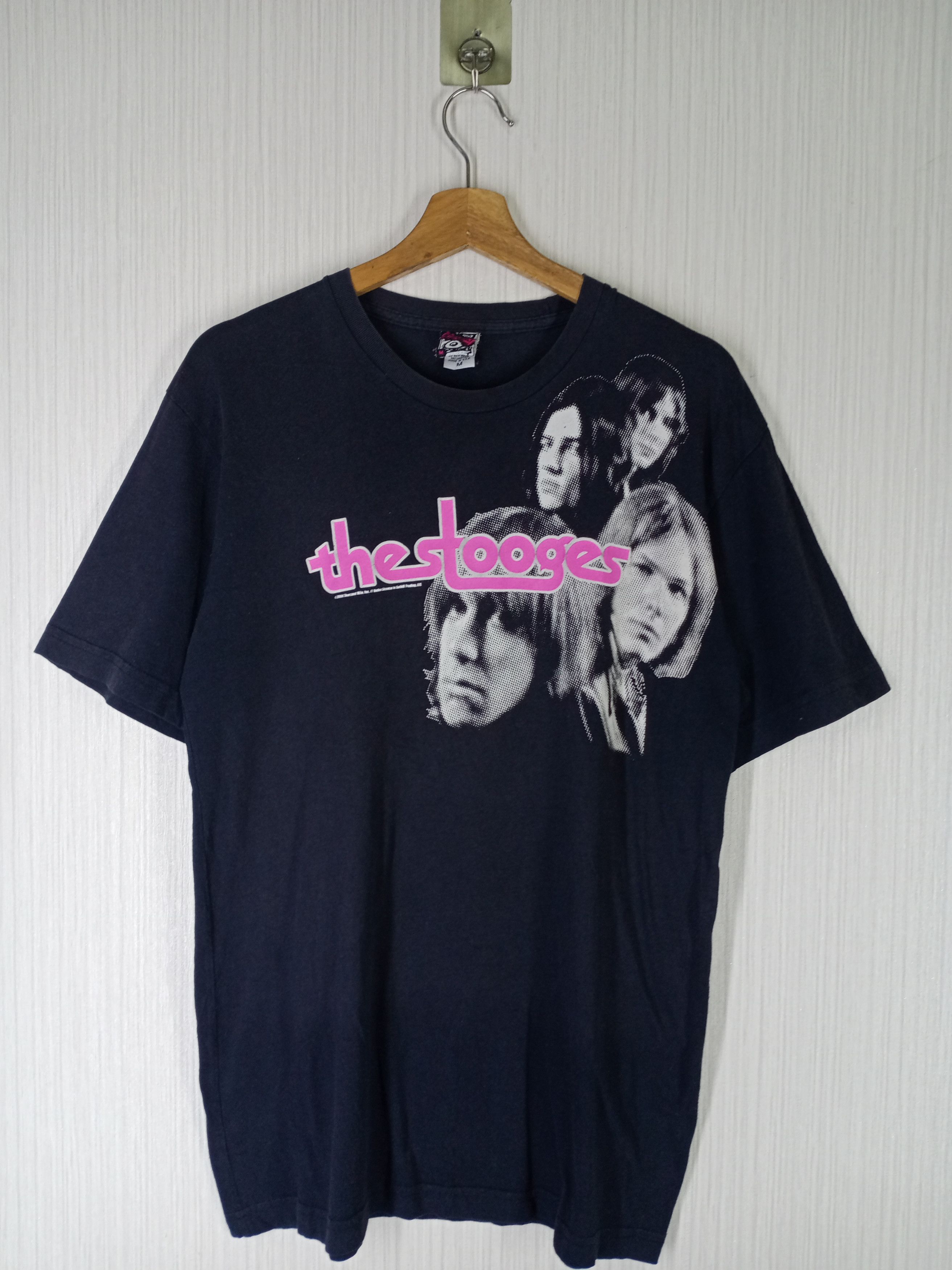Band Tees Vintage The Stooges Iggy Pop Band Tshirt Size US M / EU 48-50 / 2 - 1 Thumbnail