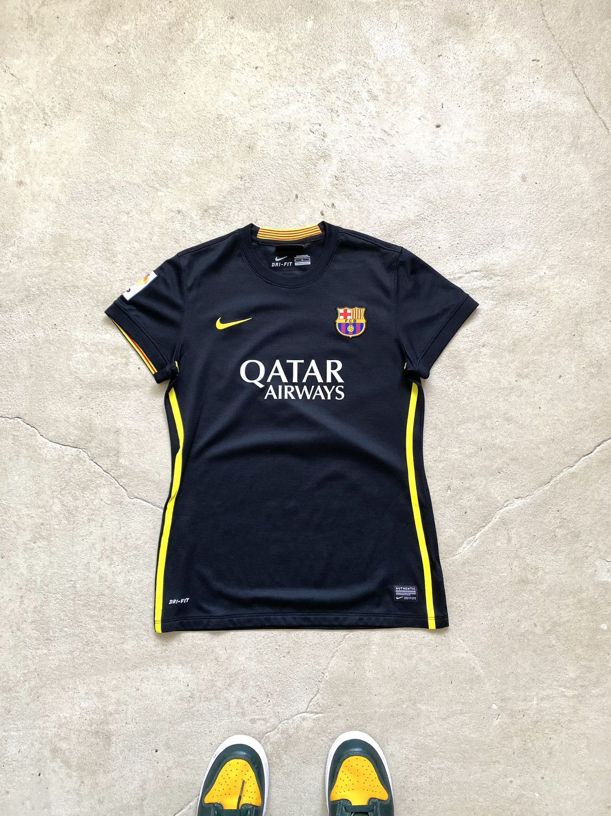 Nike Barcelona Soccer Jersey T Shirt Wmns
