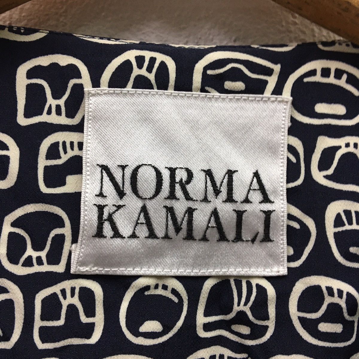 Designer × Japanese Brand NORMA KAMALI Full Print Tweed Coat Jacket Size US XS / EU 42 / 0 - 10 Thumbnail