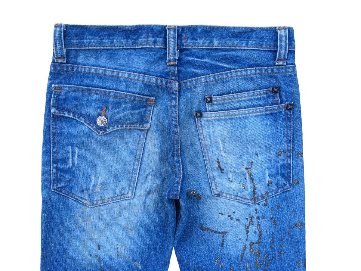 If Six Was Nine Rare Vintage Japanese Brand XFrm Flared Jeans 2000s Size US 29 - 6 Thumbnail