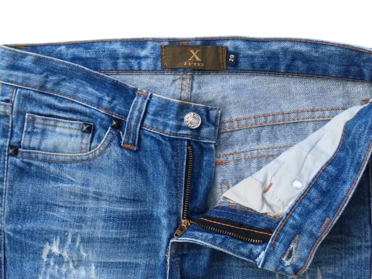 If Six Was Nine Rare Vintage Japanese Brand XFrm Flared Jeans 2000s Size US 29 - 11 Thumbnail
