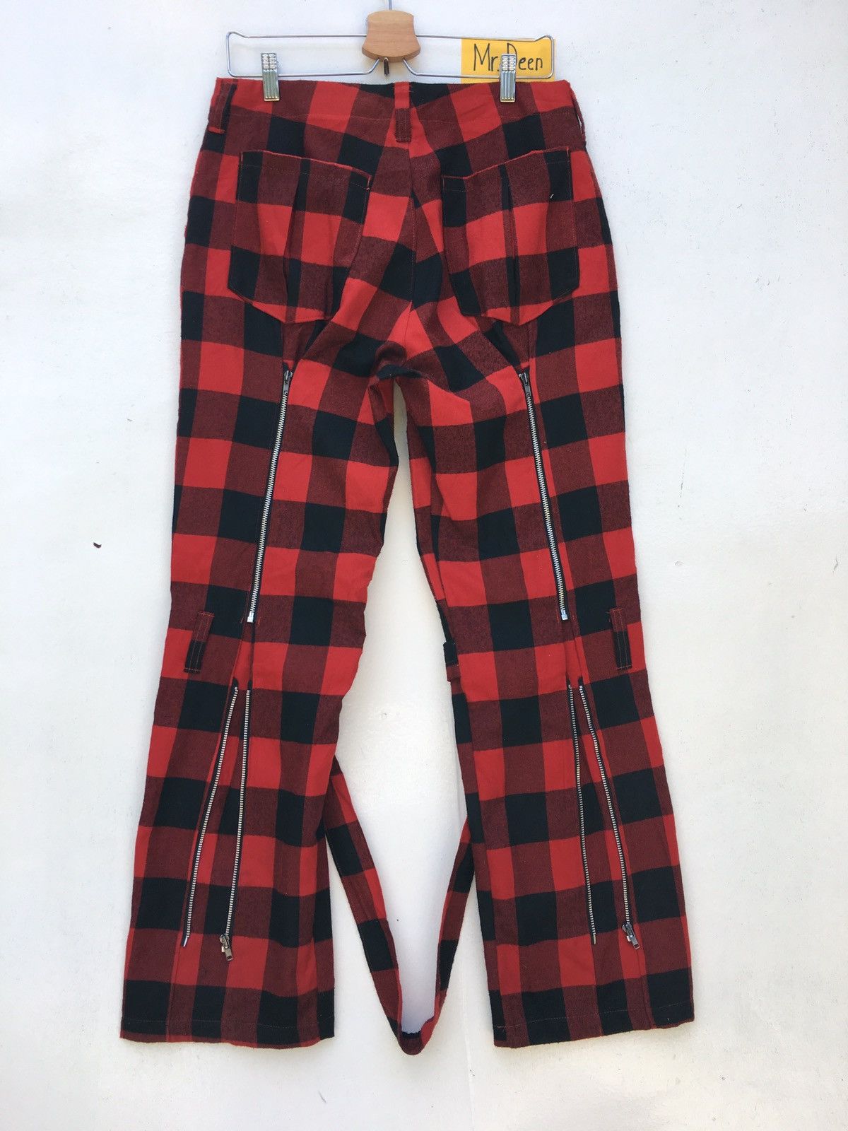 image of Seditionaries Very Tartan Plaid Checked Punk Style in Red, Men's (Size 31)