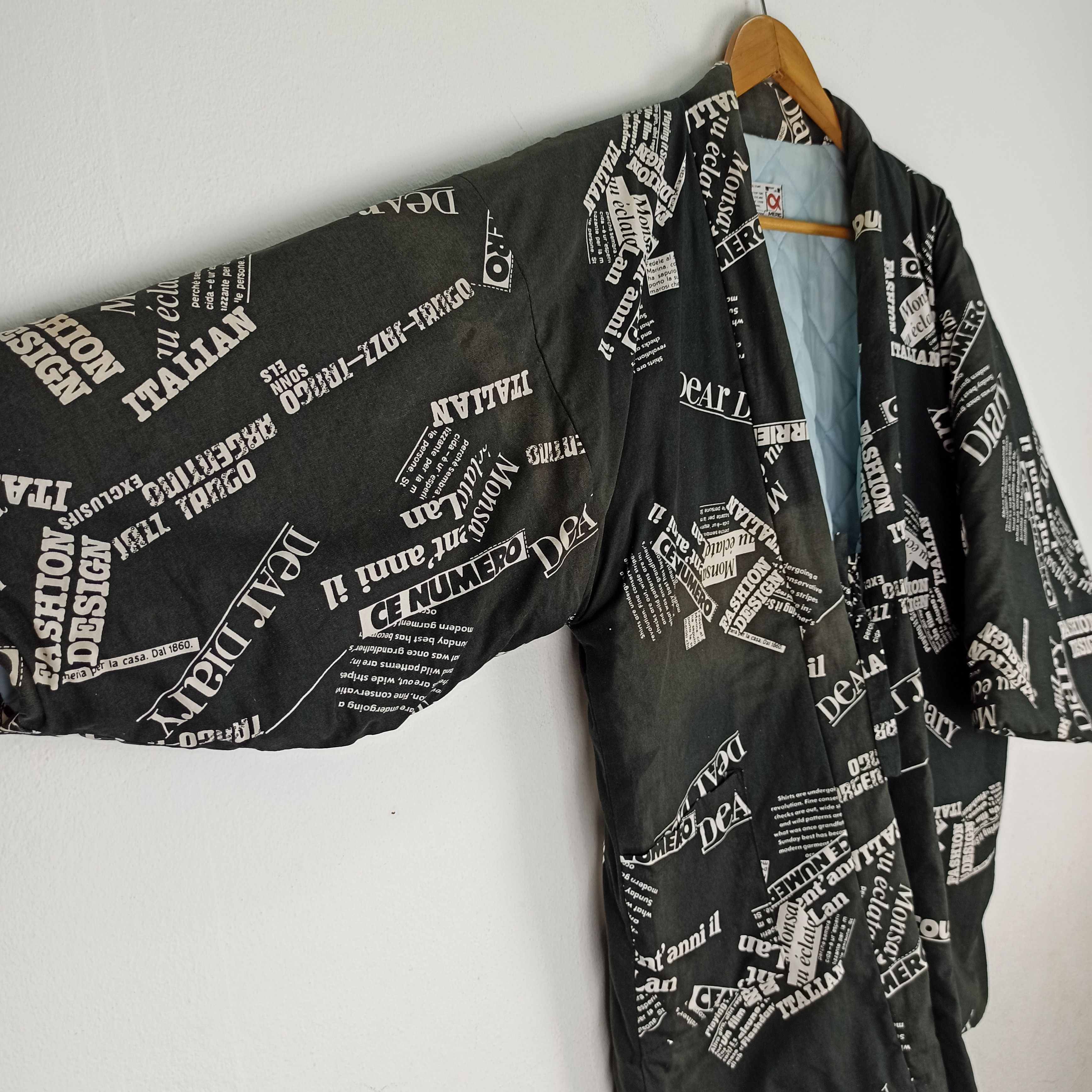 Japanese Brand 🔥Vintage🔥 Kimono Fashion Design Italian OVP Size US L / EU 52-54 / 3 - 8 Thumbnail