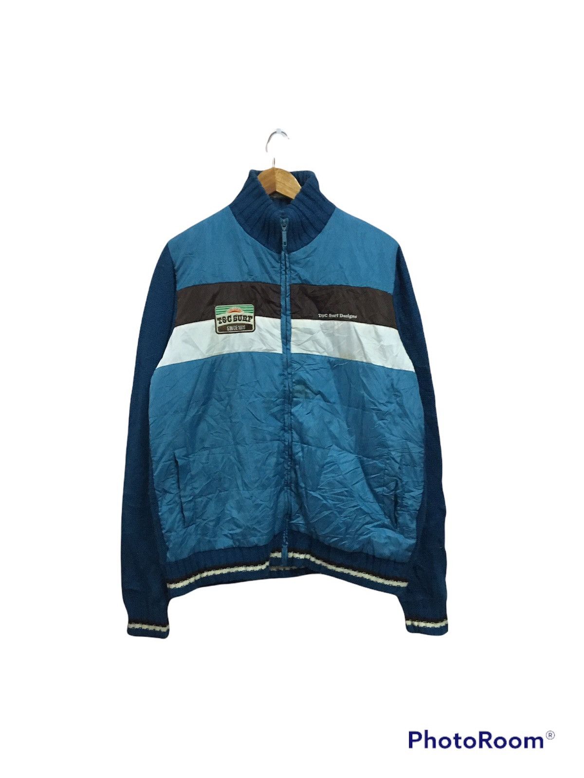 Japanese Brand × Vintage T&c full zipper Jacket Rare Design Size US XL / EU 56 / 4 - 1 Thumbnail