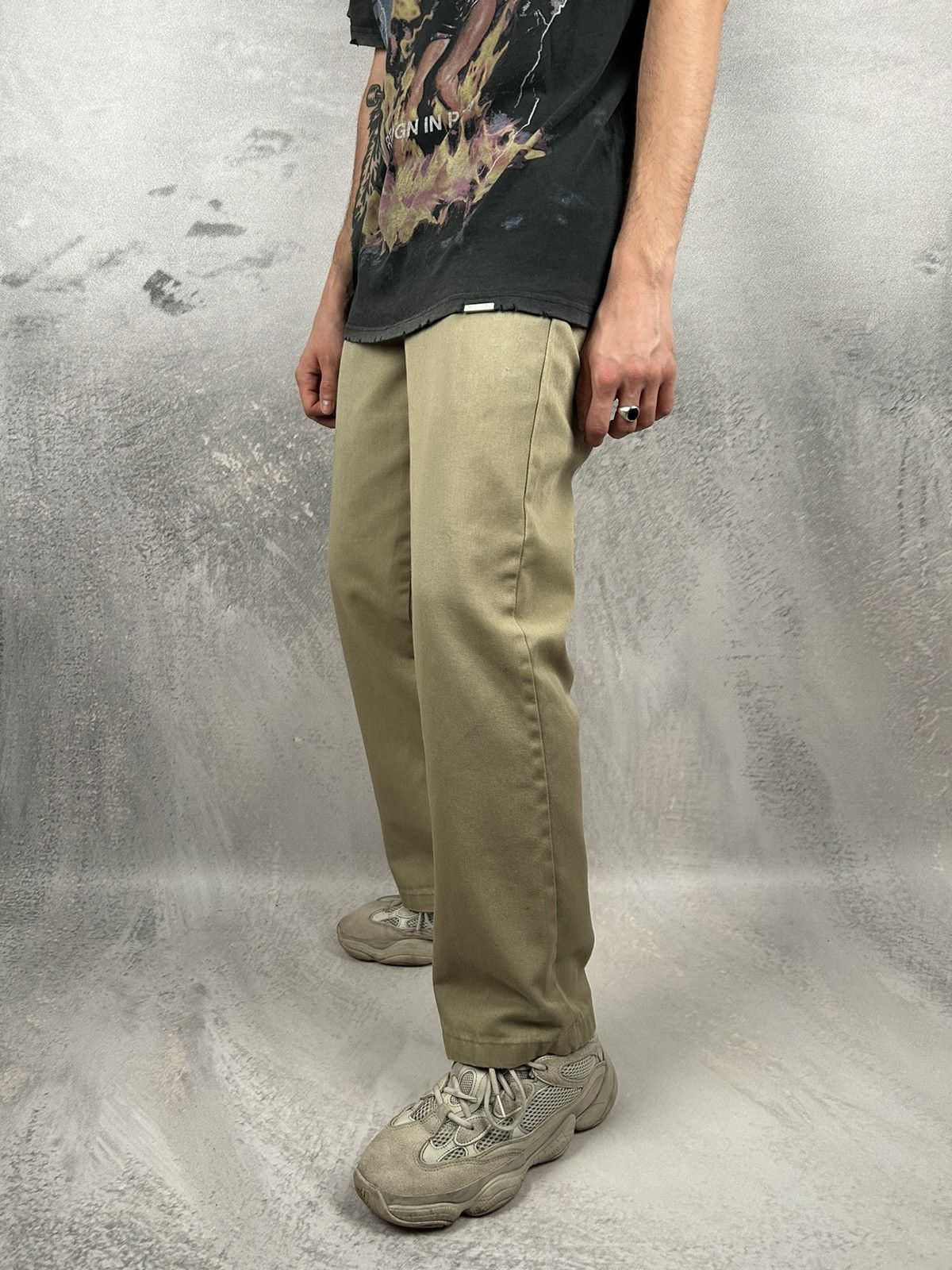 Dickies Vintage Dickies Skateboards Pants Workwear Worker Beige Size US 32 / EU 48 - 1 Thumbnail