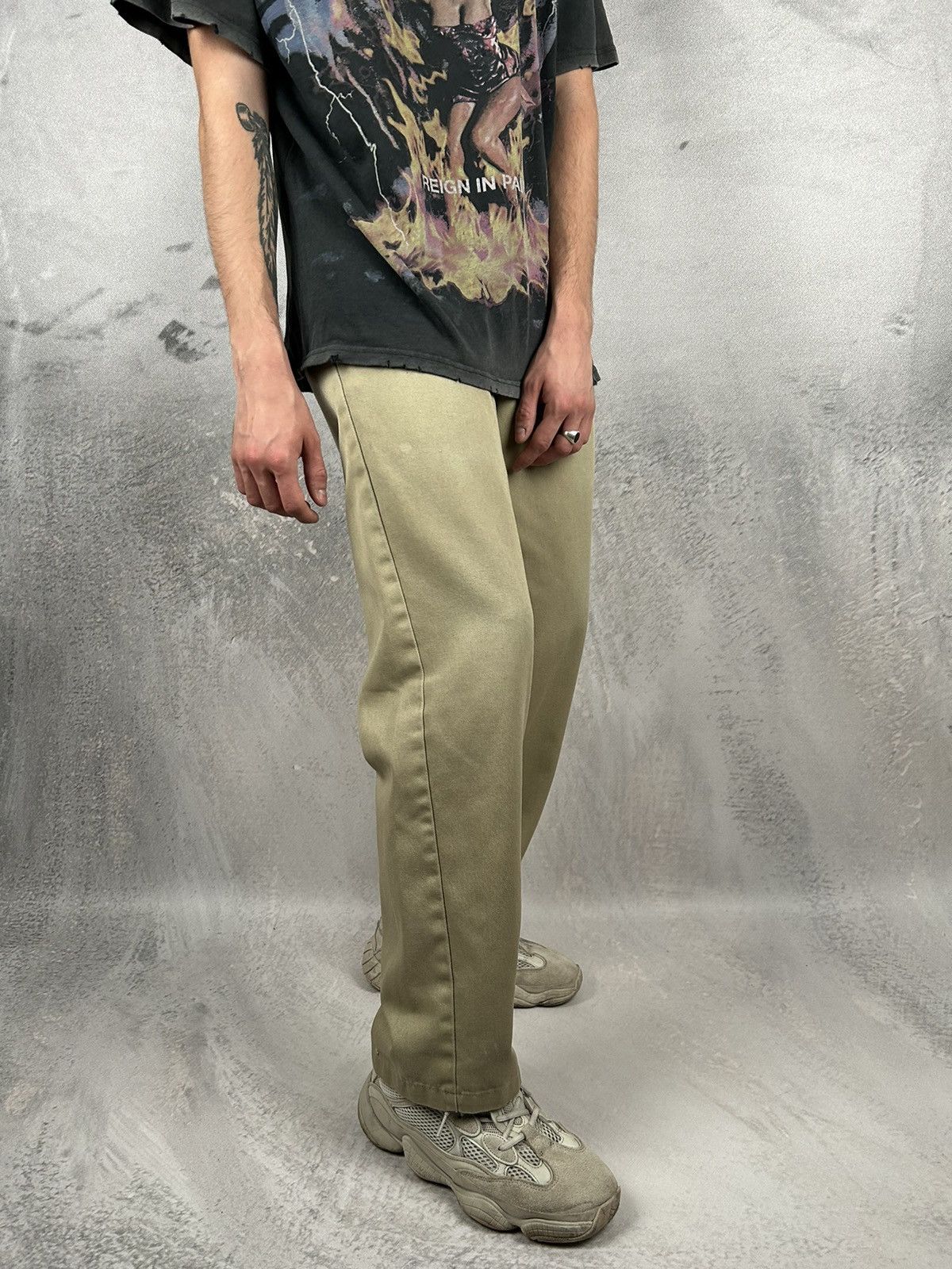 Dickies Vintage Dickies Skateboards Pants Workwear Worker Beige Size US 32 / EU 48 - 3 Thumbnail