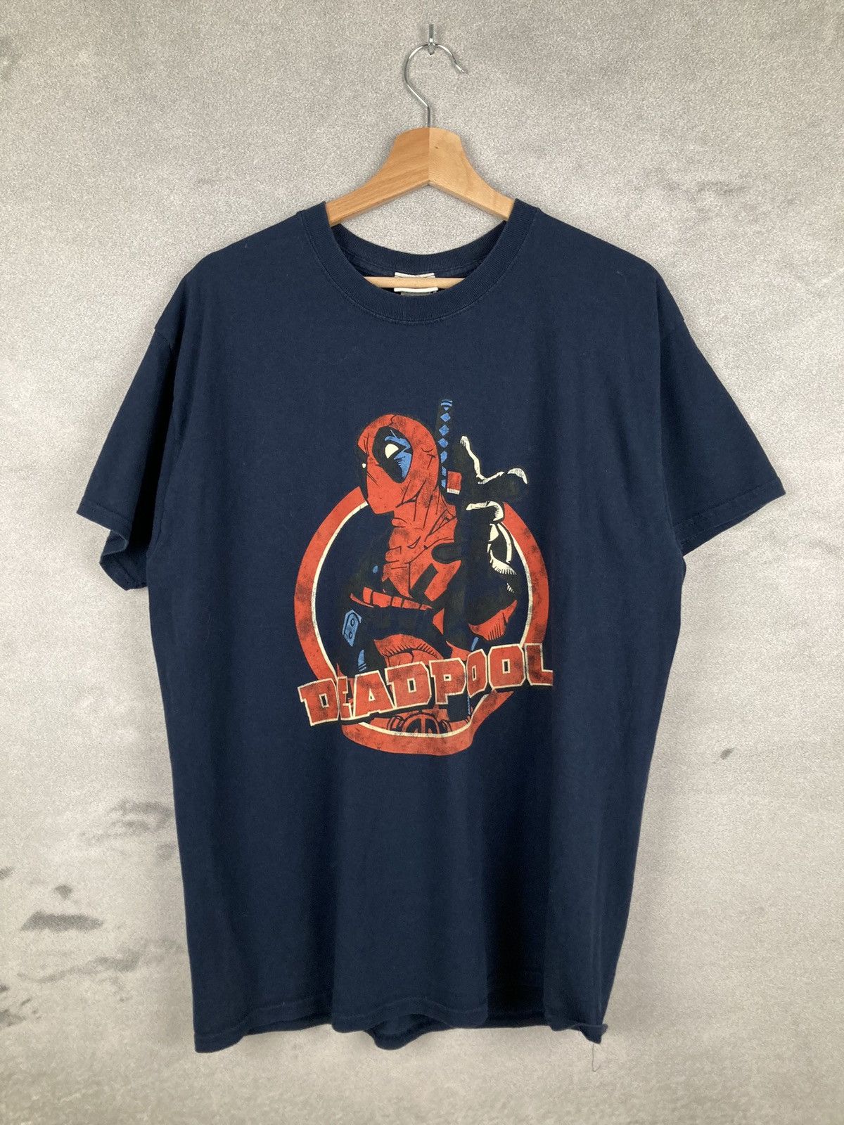 Marvel Comics Vintage Marvel Deadpool Graphic Tee Movie Y2K Size US L / EU 52-54 / 3 - 1 Thumbnail