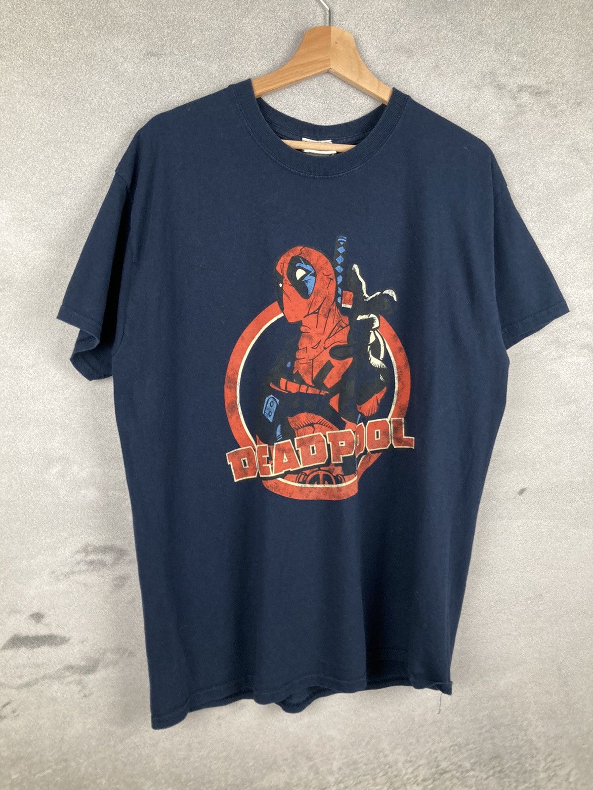 Marvel Comics Vintage Marvel Deadpool Graphic Tee Movie Y2K Size US L / EU 52-54 / 3 - 2 Thumbnail