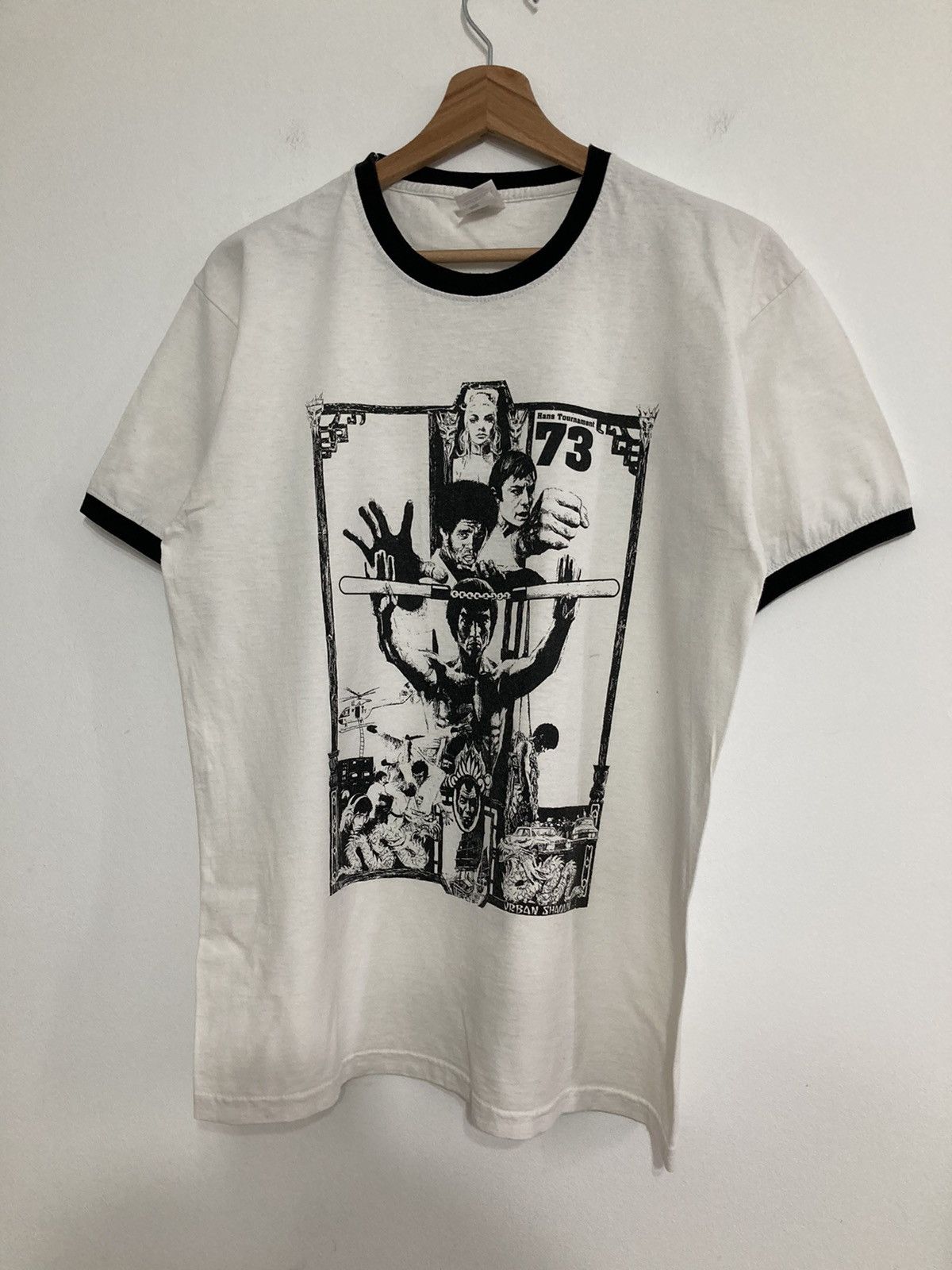 Vintage Vintage Bruce Lee Enter The Dragon Movie Tee Graphic Size US L / EU 52-54 / 3 - 3 Thumbnail
