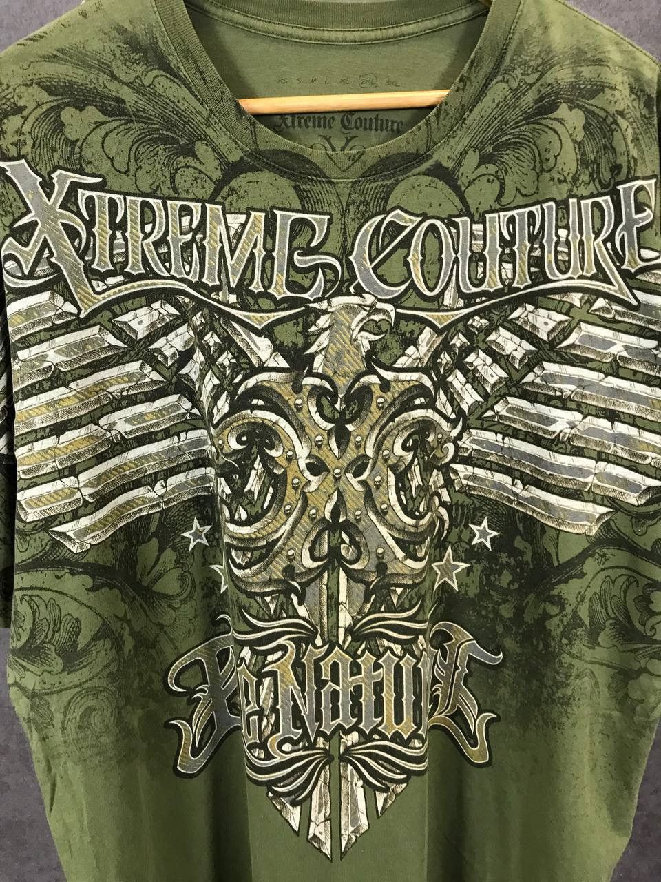 Affliction Extreme Couture Affliction made in USA overprinted tee Size US XXL / EU 58 / 5 - 3 Thumbnail