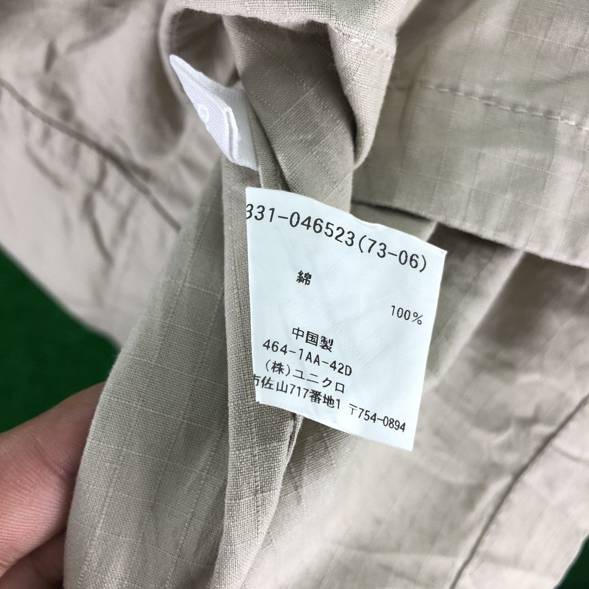 Uniqlo Vintage Uniqlo Zipper Jacket Poplin Ripstop Double Pocket Size US M / EU 48-50 / 2 - 13 Thumbnail