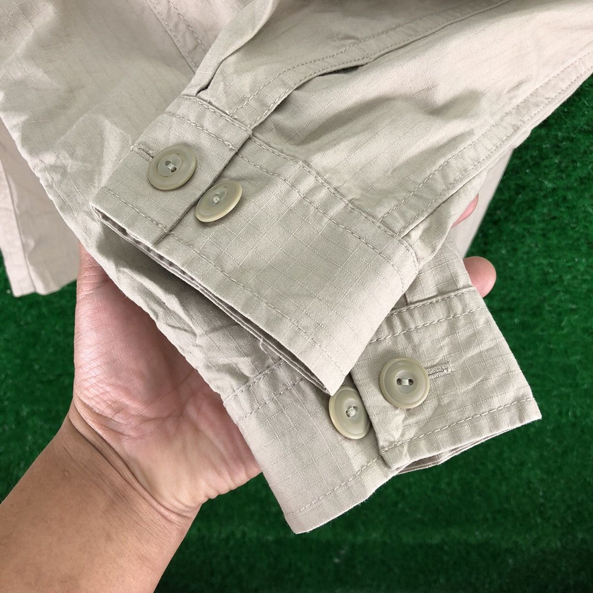 Uniqlo Vintage Uniqlo Zipper Jacket Poplin Ripstop Double Pocket Size US M / EU 48-50 / 2 - 10 Thumbnail