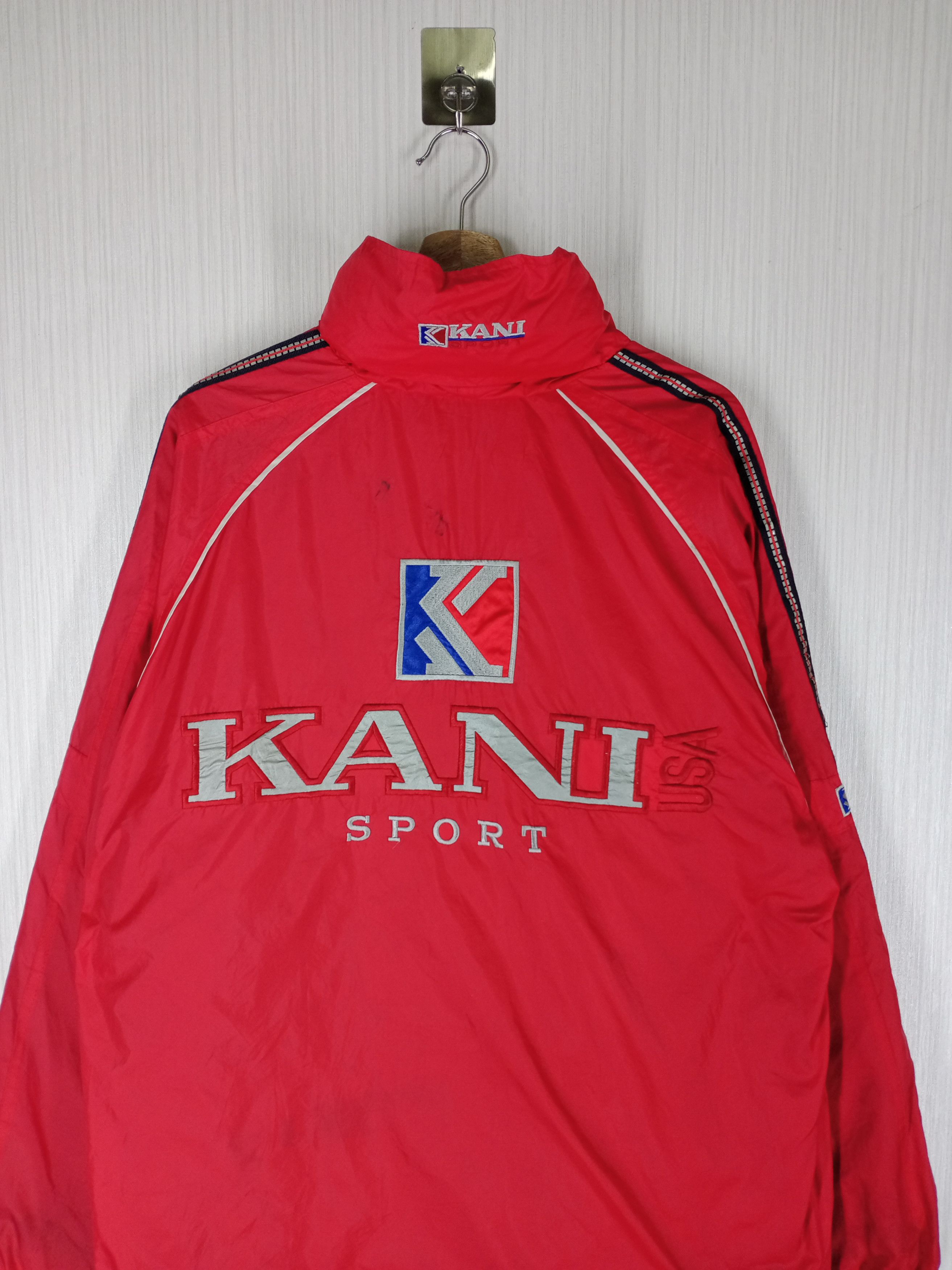 Karl Kani Vintage KANI SPORT USA Windbreaker Jacket Size US XL / EU 56 / 4 - 3 Thumbnail