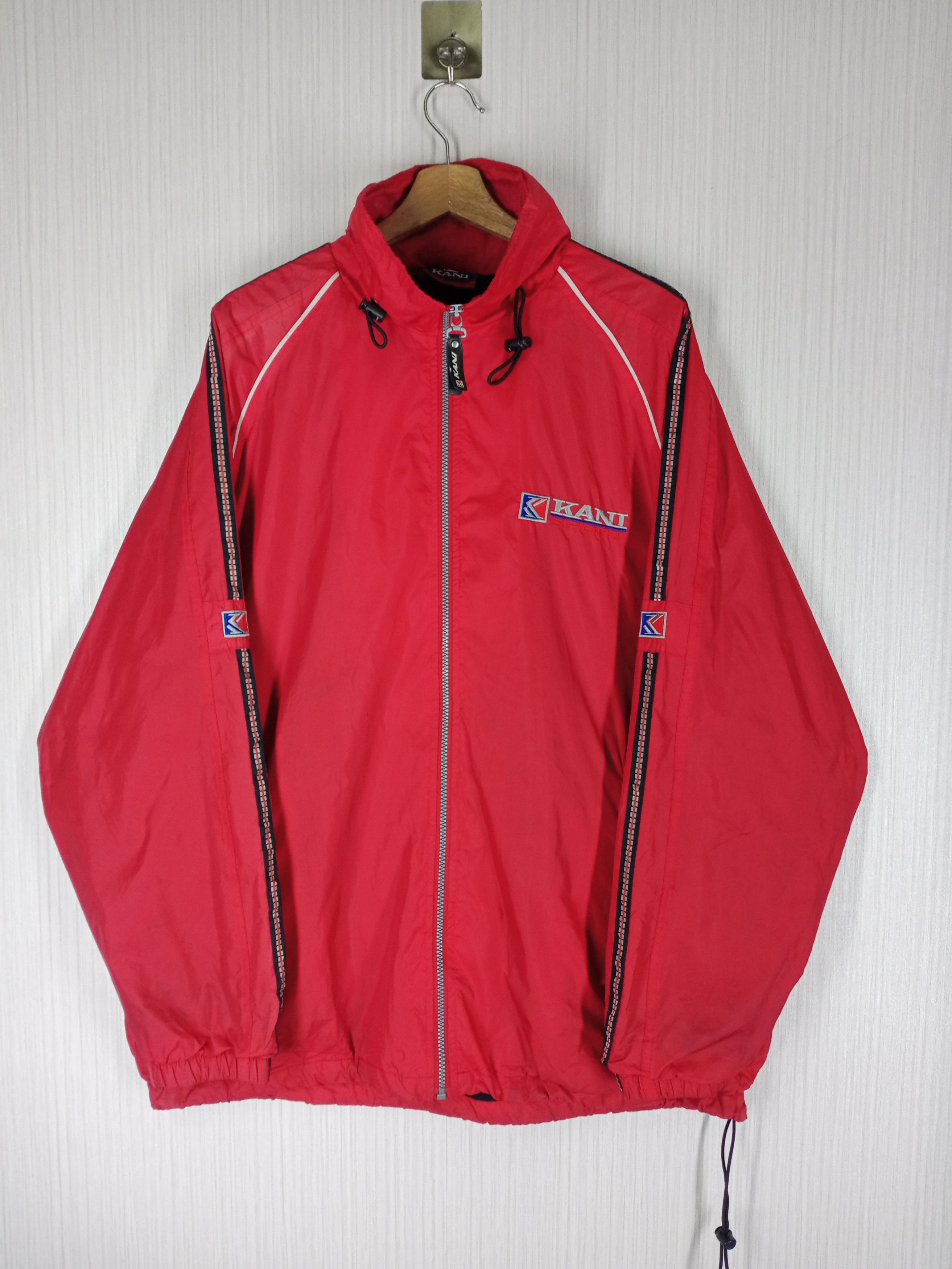 Karl Kani Vintage KANI SPORT USA Windbreaker Jacket Size US XL / EU 56 / 4 - 6 Thumbnail