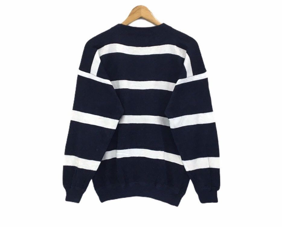 Benetton × United Colors Of Benetton BENETTON Stripe Sweatshirt Size US M / EU 48-50 / 2 - 3 Thumbnail