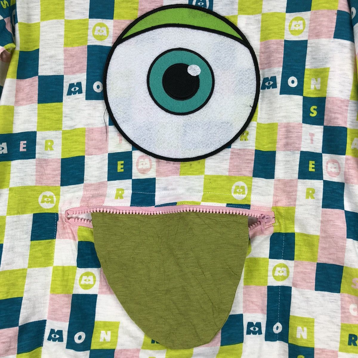 Anime × Cartoon Network Monsters University Fullprint Sweater Hoodie Zipper Size S / US 4 / IT 40 - 8 Thumbnail