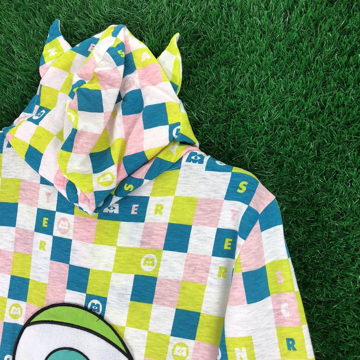 Anime × Cartoon Network Monsters University Fullprint Sweater Hoodie Zipper Size S / US 4 / IT 40 - 5 Thumbnail