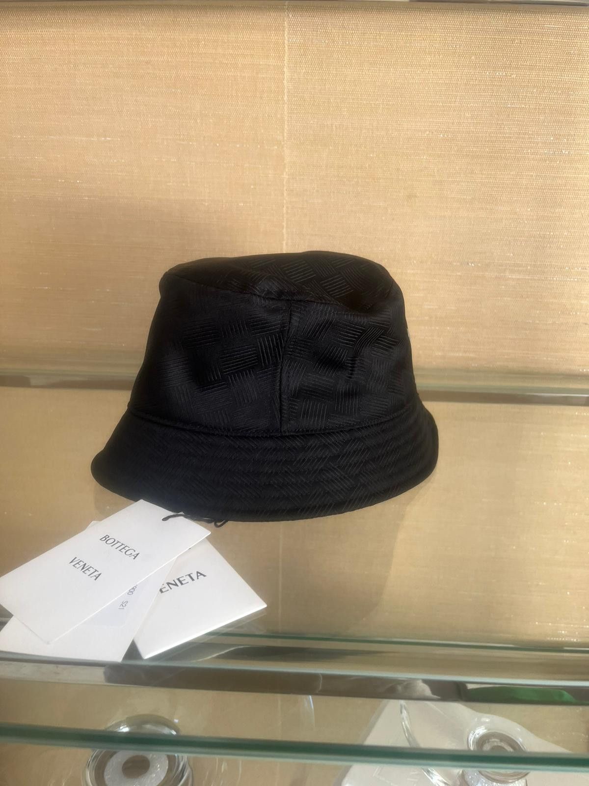 Bottega Veneta o1rshd1 Size: S / Intrecciato Jacquard Bucket Hat in Black Size ONE SIZE - 8 Thumbnail