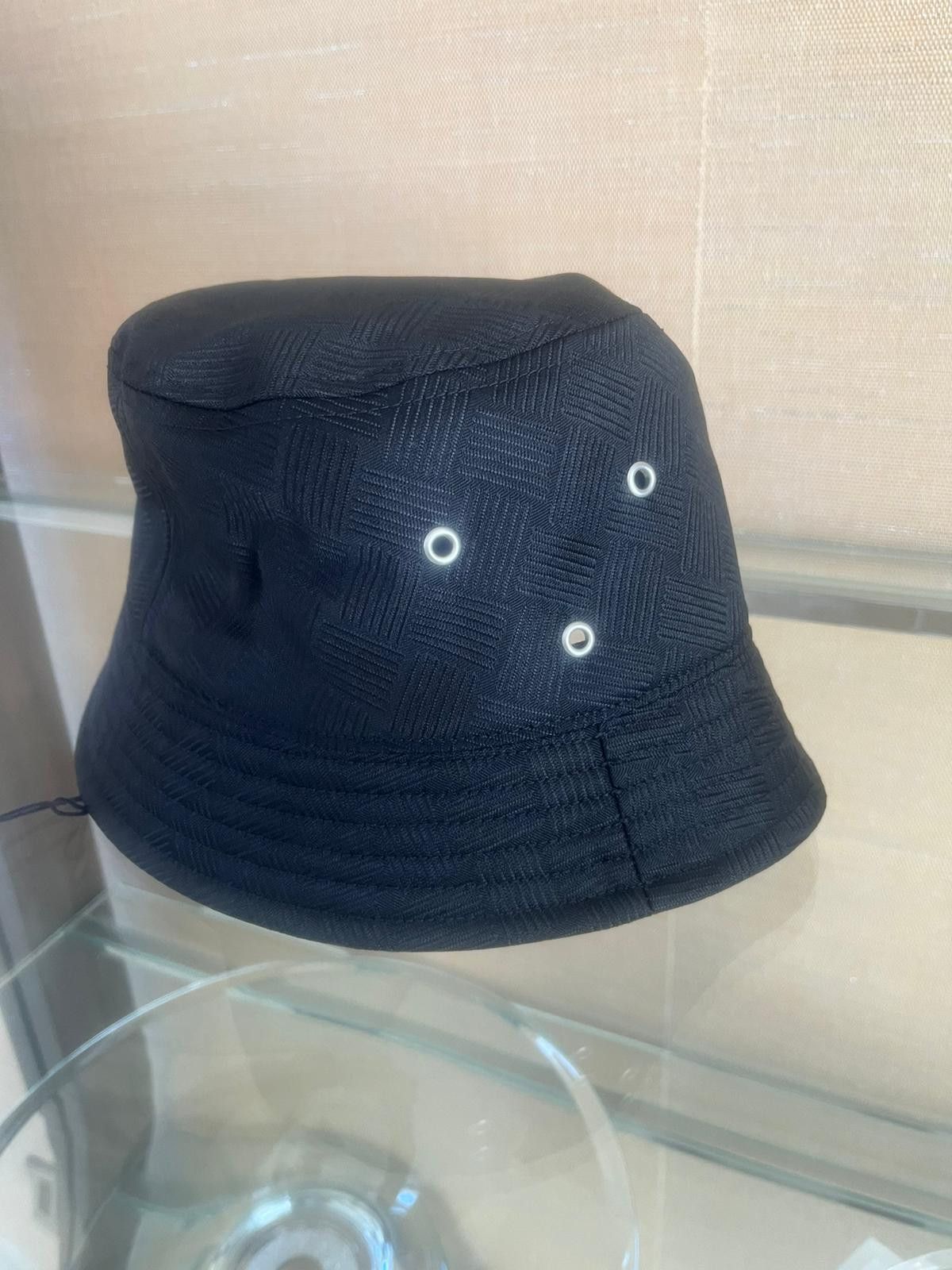 Bottega Veneta o1rshd1 Size: S / Intrecciato Jacquard Bucket Hat in Black Size ONE SIZE - 6 Thumbnail