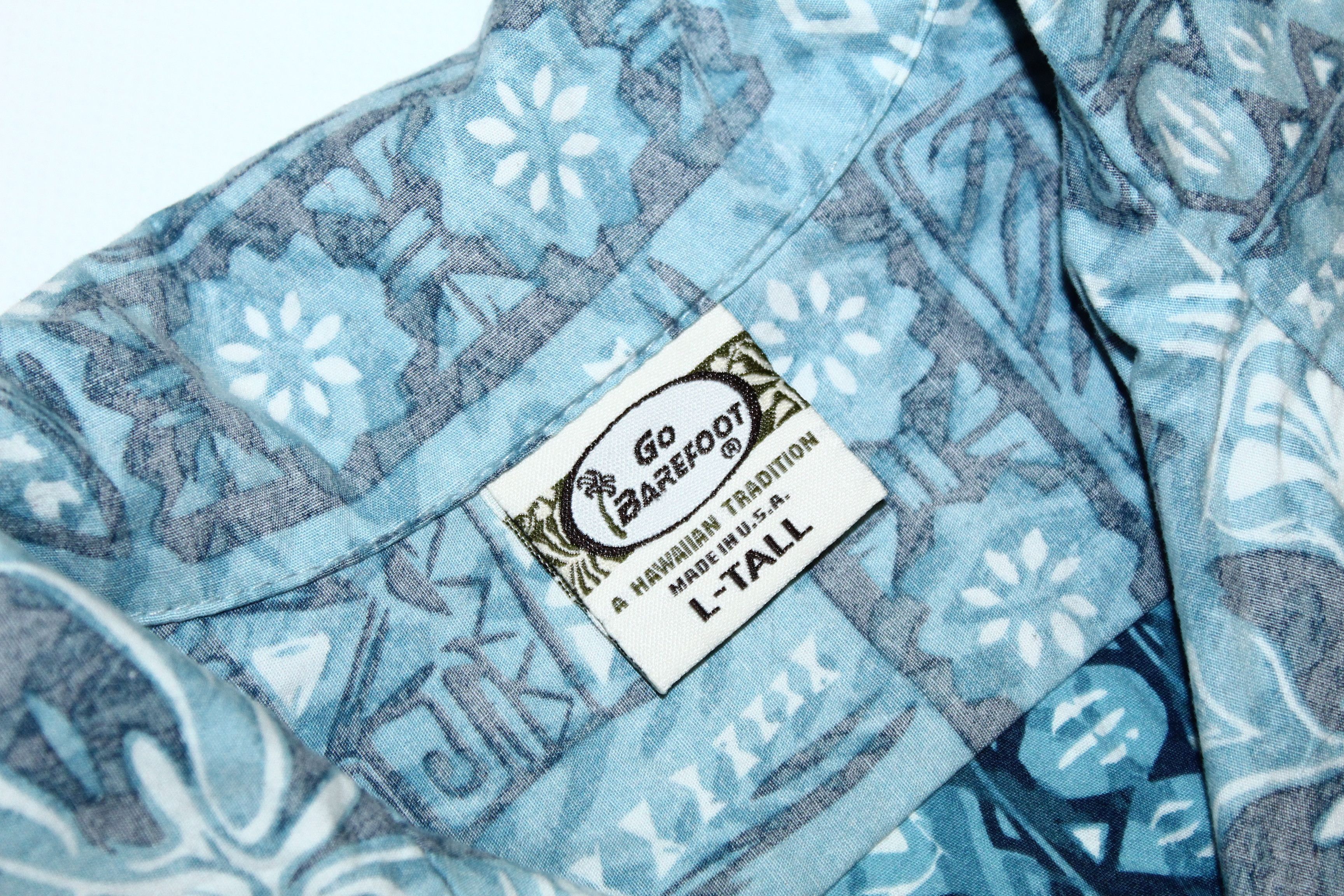 Kingsman MR. PORTER X GO BAREFOOT Old Hawaii Printed Cotton Shirt Size US L / EU 52-54 / 3 - 3 Thumbnail