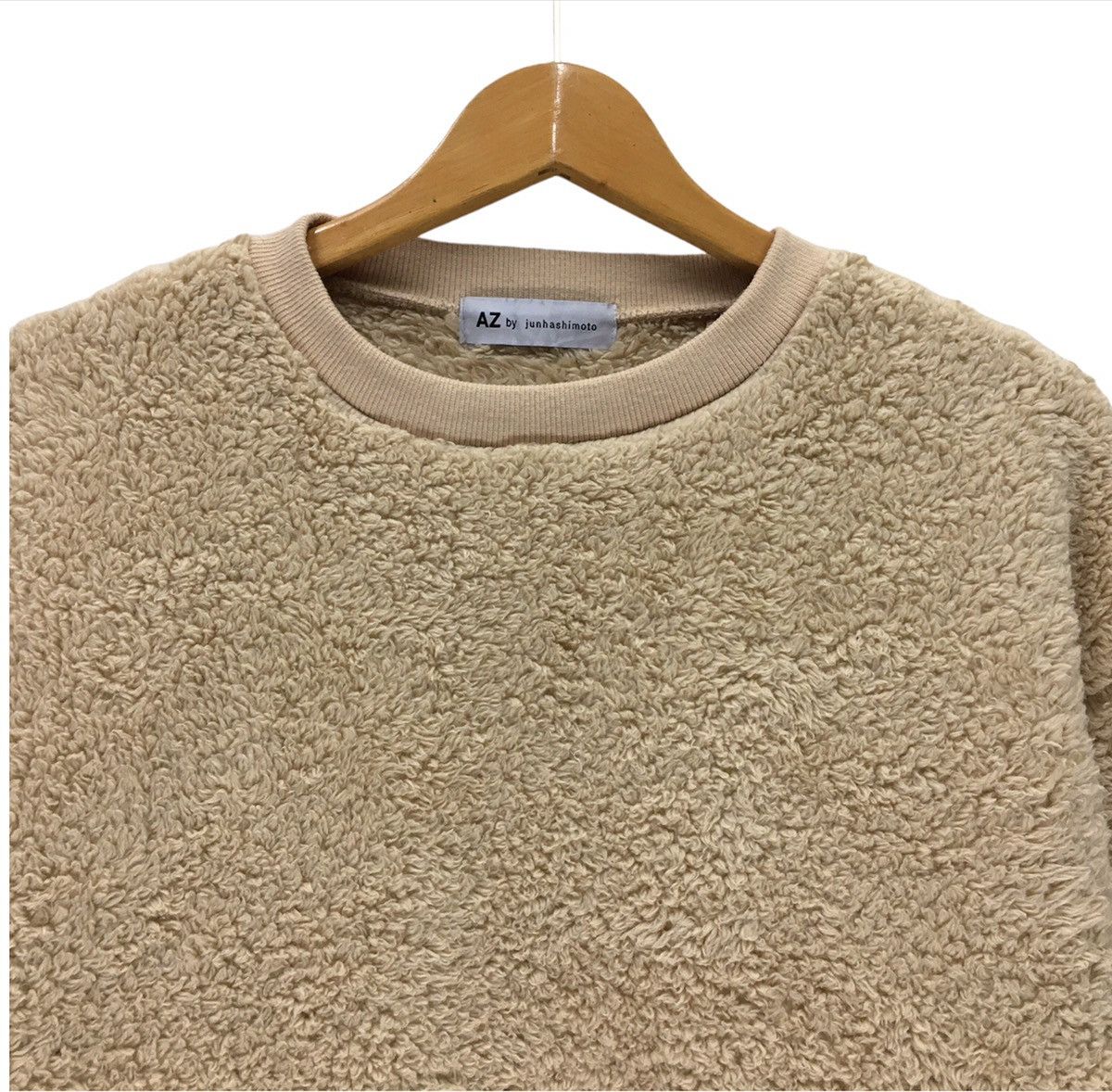 Designer AZ By JUNHASHIMOTO Crewneck Sherpa Fleece Size M / US 6-8 / IT 42-44 - 5 Thumbnail
