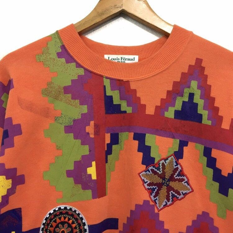 Louis Feraud LOUIS FERAUD Crewneck Sweatshirt Size US M / EU 48-50 / 2 - 6 Thumbnail