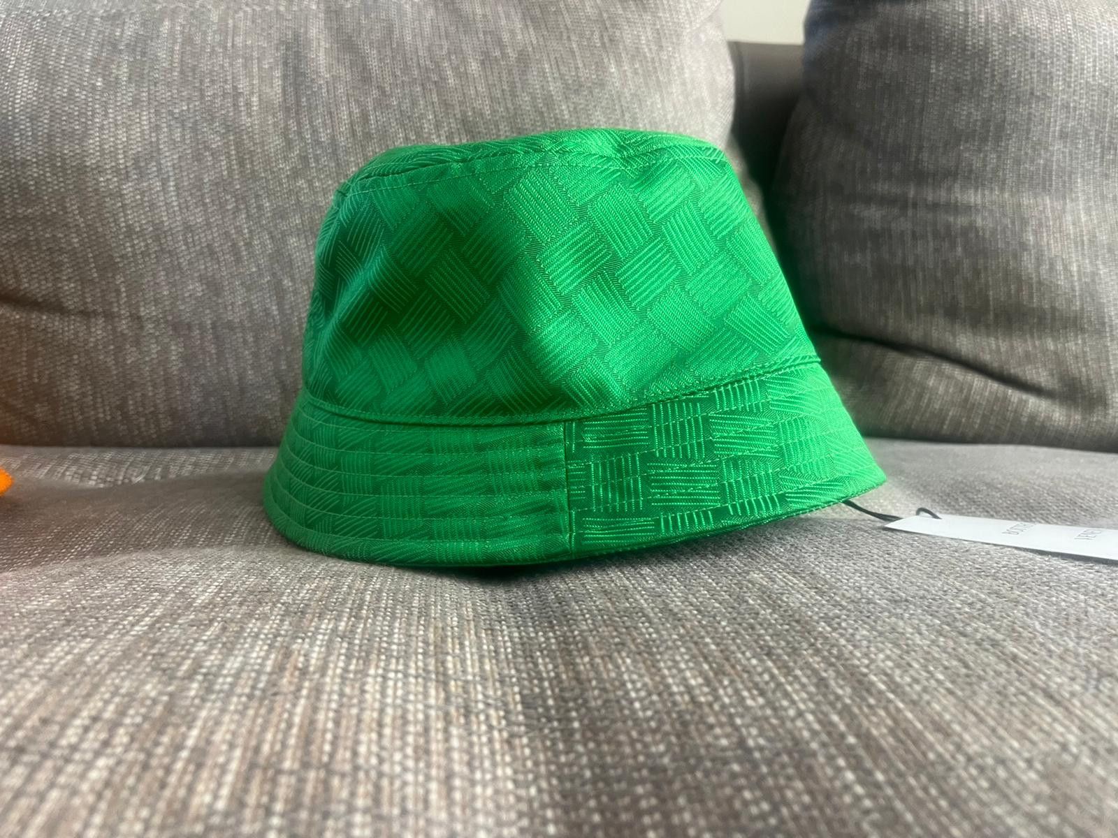 Bottega Veneta o1rshd1 Intrecciato Jacquard Bucket Hat in Parakeet Size ONE SIZE - 2 Thumbnail