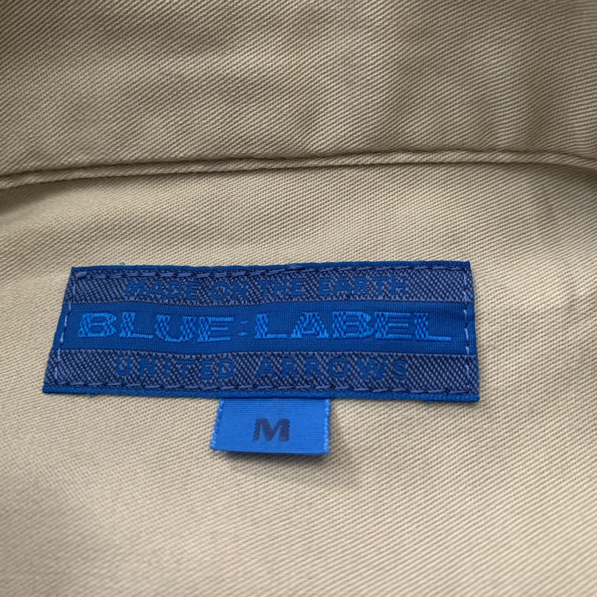 Japanese Brand × United Arrows 🔥RARE🔥United Arrows Blue Label zip up shirt Size US M / EU 48-50 / 2 - 6 Thumbnail