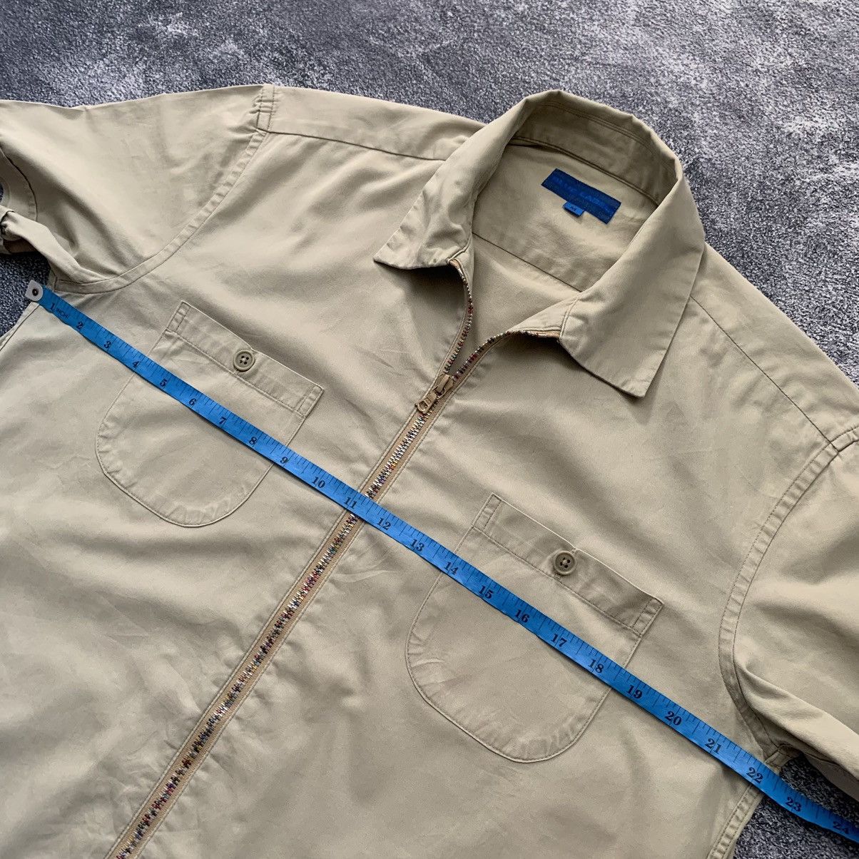 Japanese Brand × United Arrows 🔥RARE🔥United Arrows Blue Label zip up shirt Size US M / EU 48-50 / 2 - 10 Thumbnail