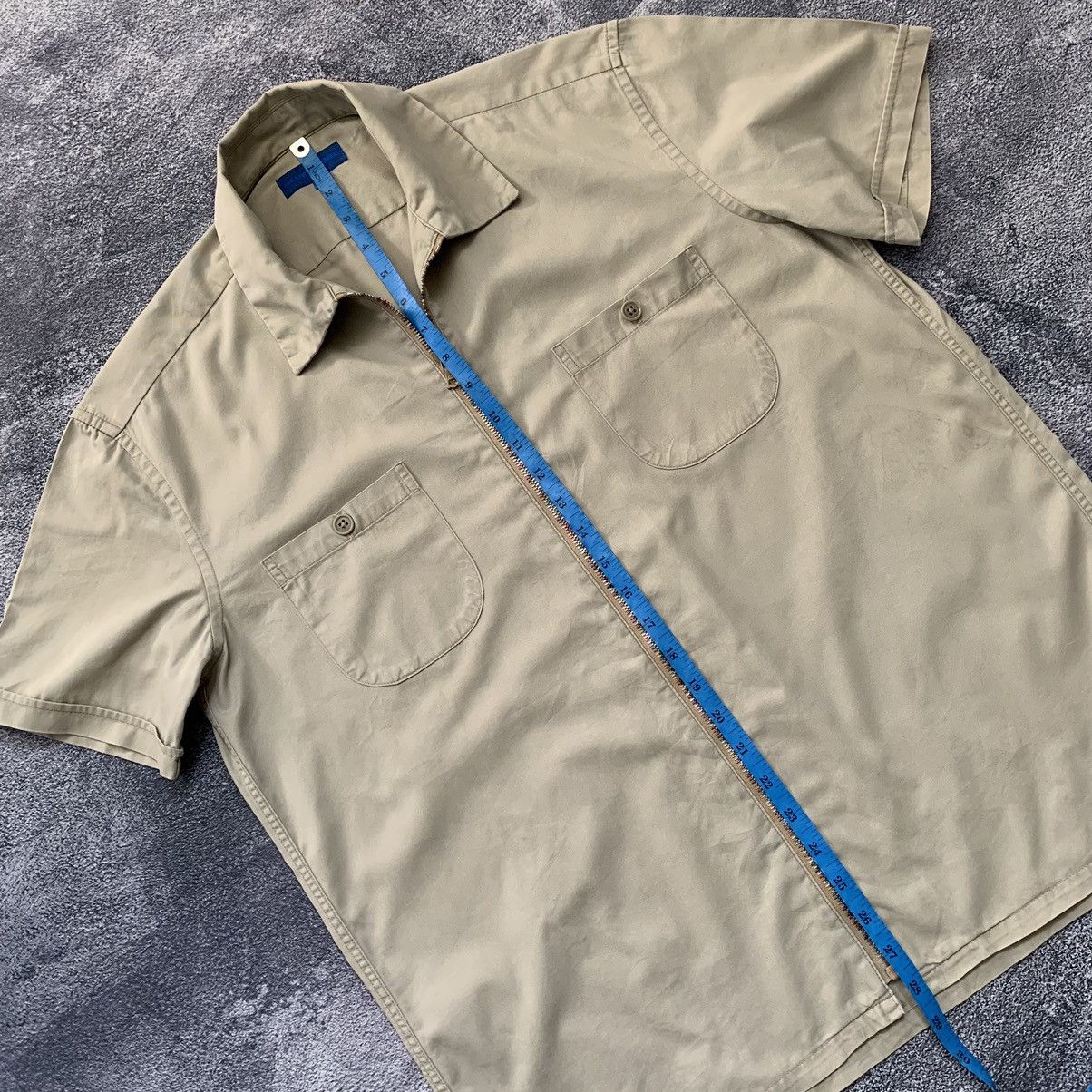 Japanese Brand × United Arrows 🔥RARE🔥United Arrows Blue Label zip up shirt Size US M / EU 48-50 / 2 - 11 Thumbnail