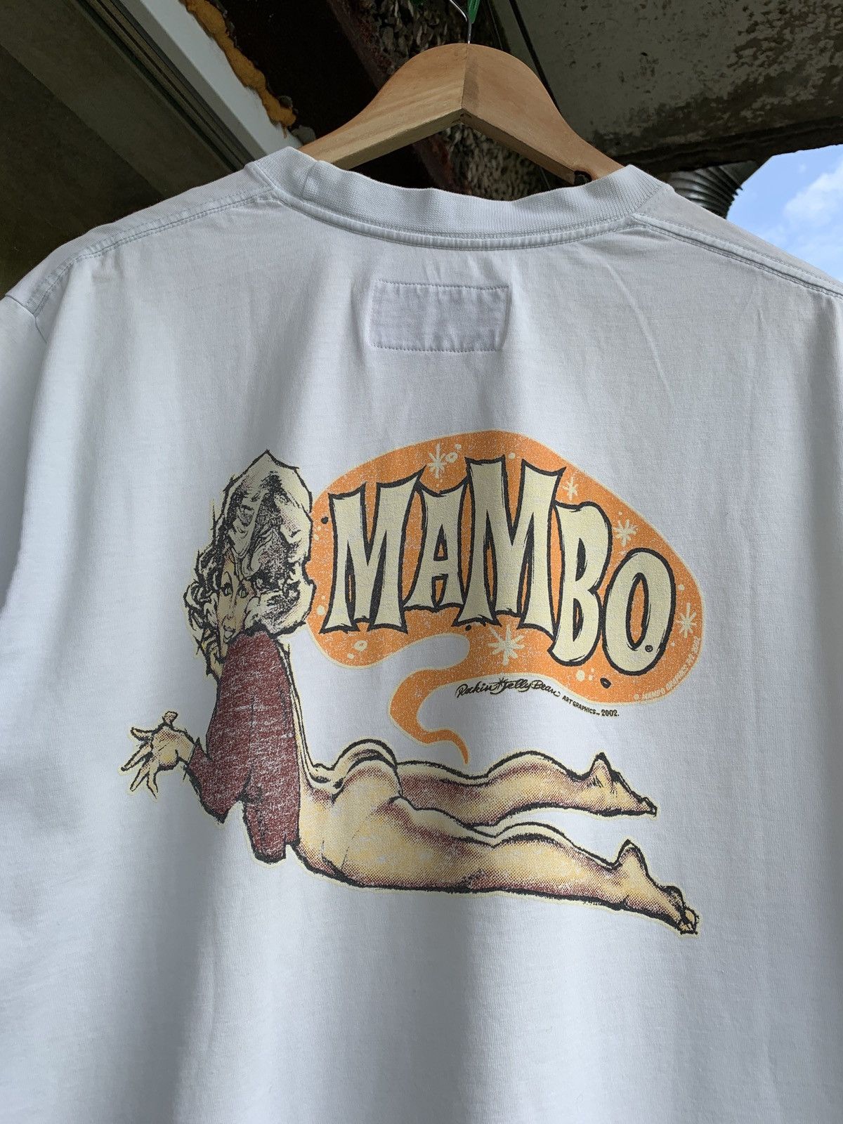 Mambo 2002 Vintage Mambo Rockin Jelly Bean Art T-Shirt Size US L / EU 52-54 / 3 - 6 Thumbnail