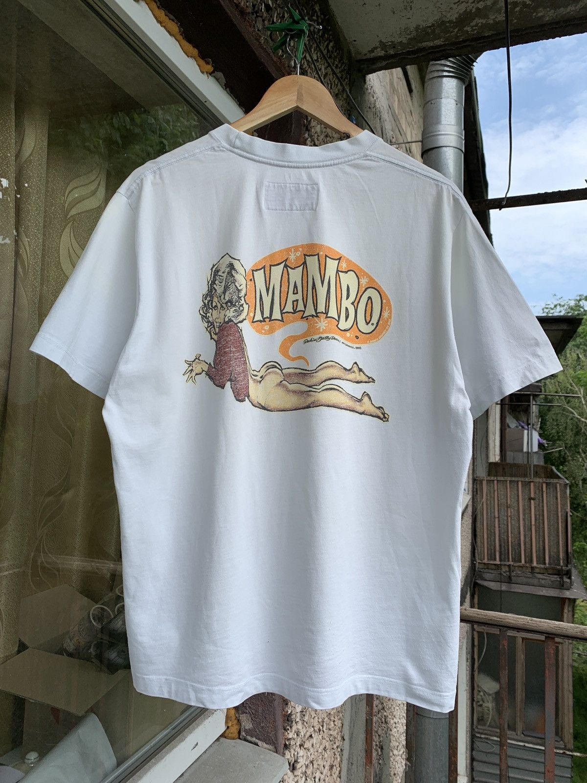 Mambo 2002 Vintage Mambo Rockin Jelly Bean Art T-Shirt Size US L / EU 52-54 / 3 - 2 Thumbnail