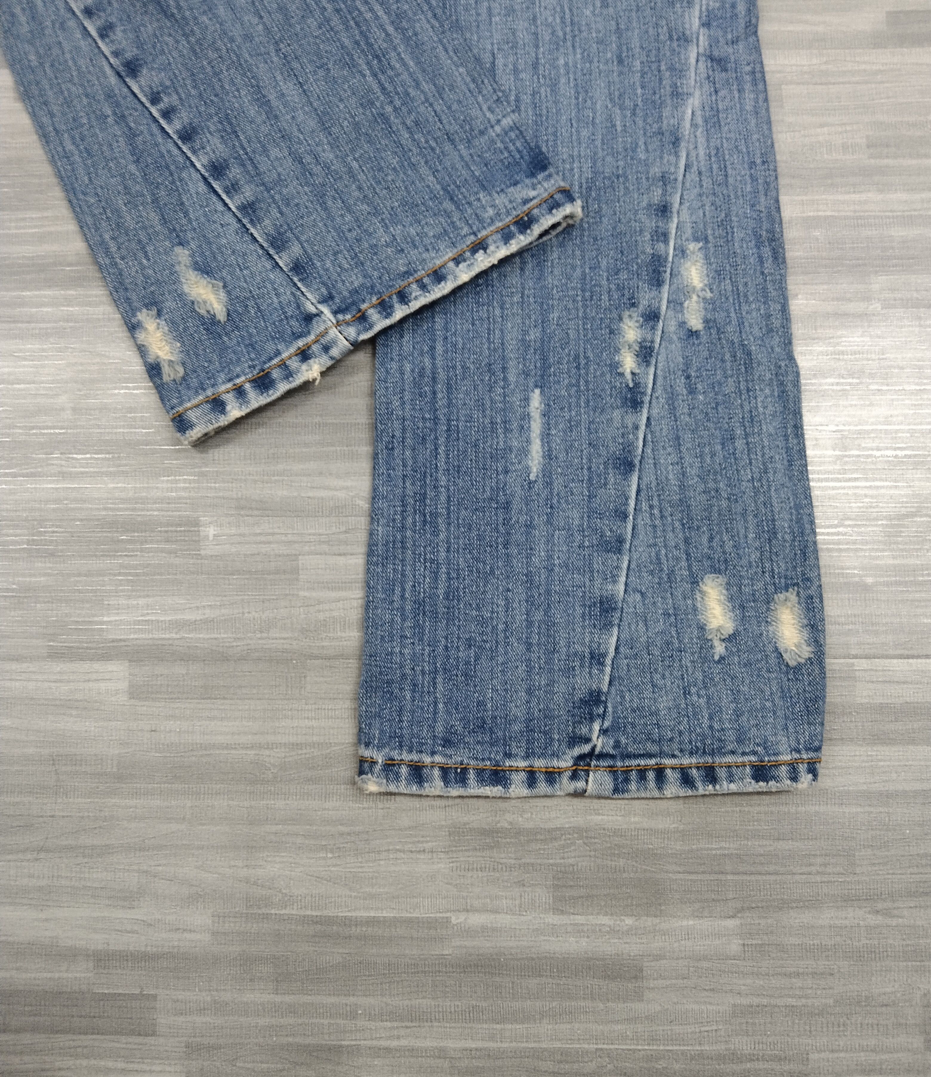 Japanese Brand FLARE TWIST🔥RARE DISTRESSED REAL STREET STYLE Size US 30 / EU 46 - 6 Thumbnail