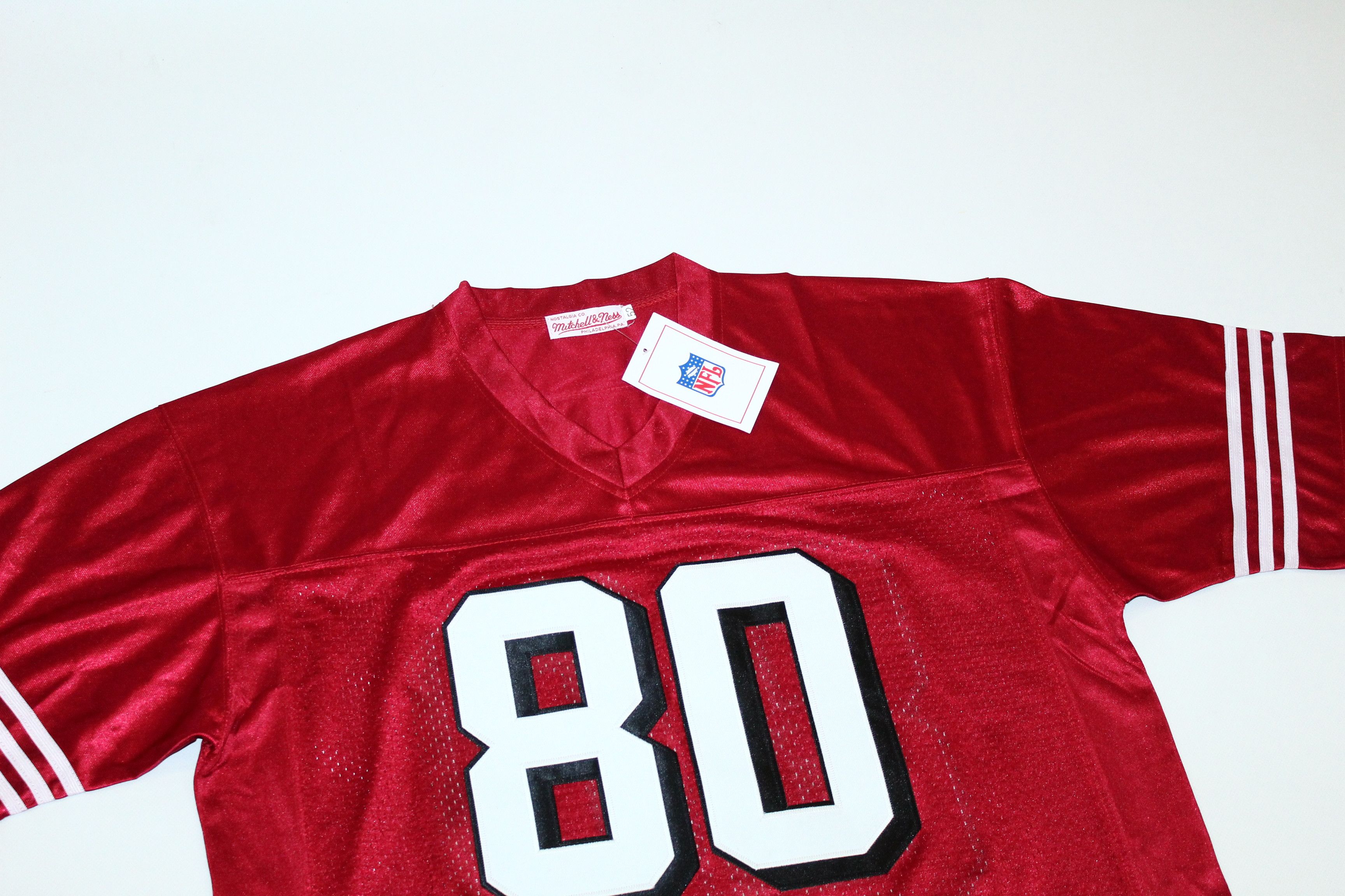 Mitchell & Ness 💥RARE💥 Legacy Jerry Rice San Francisco 49ers 1994 Jersey Size US L / EU 52-54 / 3 - 3 Thumbnail
