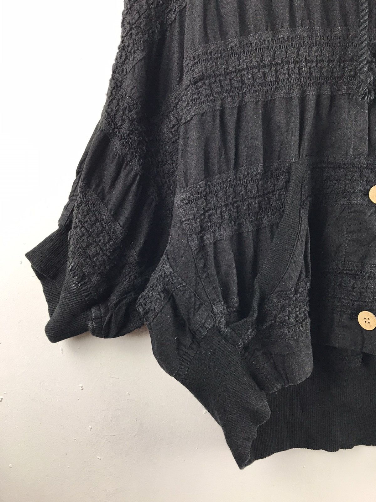 mercibeaucoup Mercibeaucoup Crop Top Knit jacket button with hoodie Size US S / EU 44-46 / 1 - 7 Thumbnail