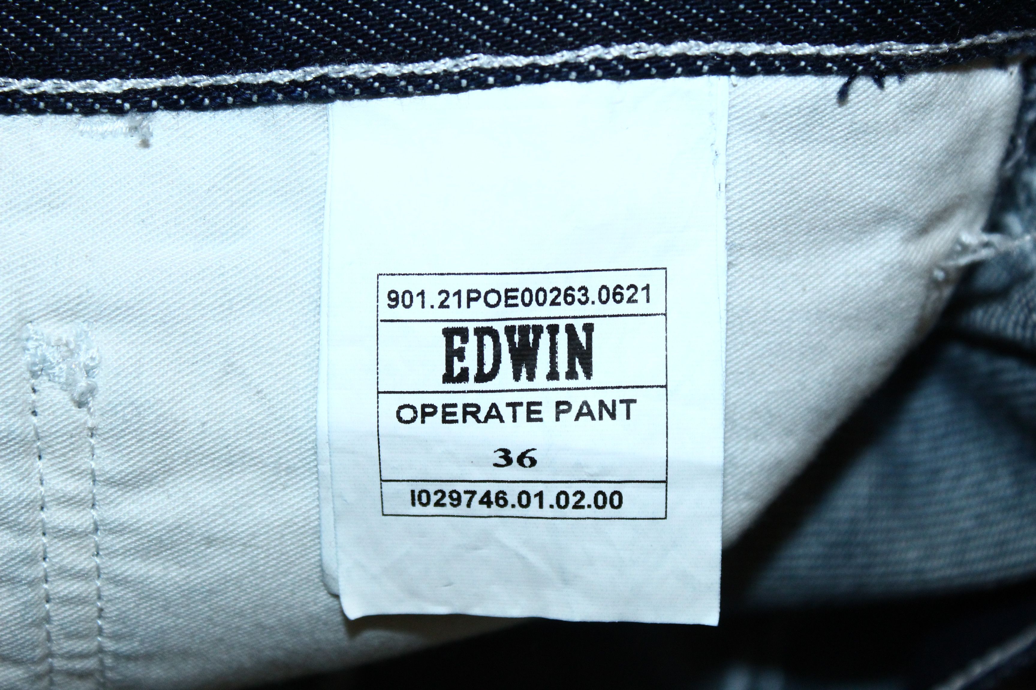 Edwin Edwin Operate Denim Pants Relaxed Fit. OG baggy rap jeans Size US 36 / EU 52 - 6 Thumbnail
