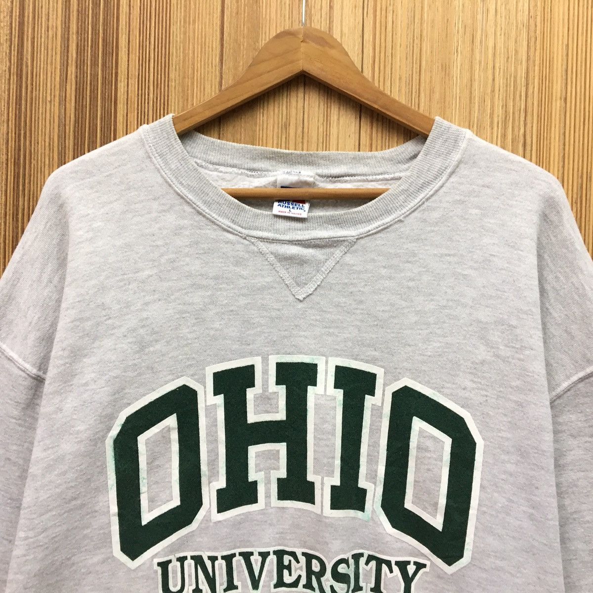 Russell Athletic Vintage OHIO UNIVERSITY Crewneck Sweatshirt Size US L / EU 52-54 / 3 - 6 Thumbnail