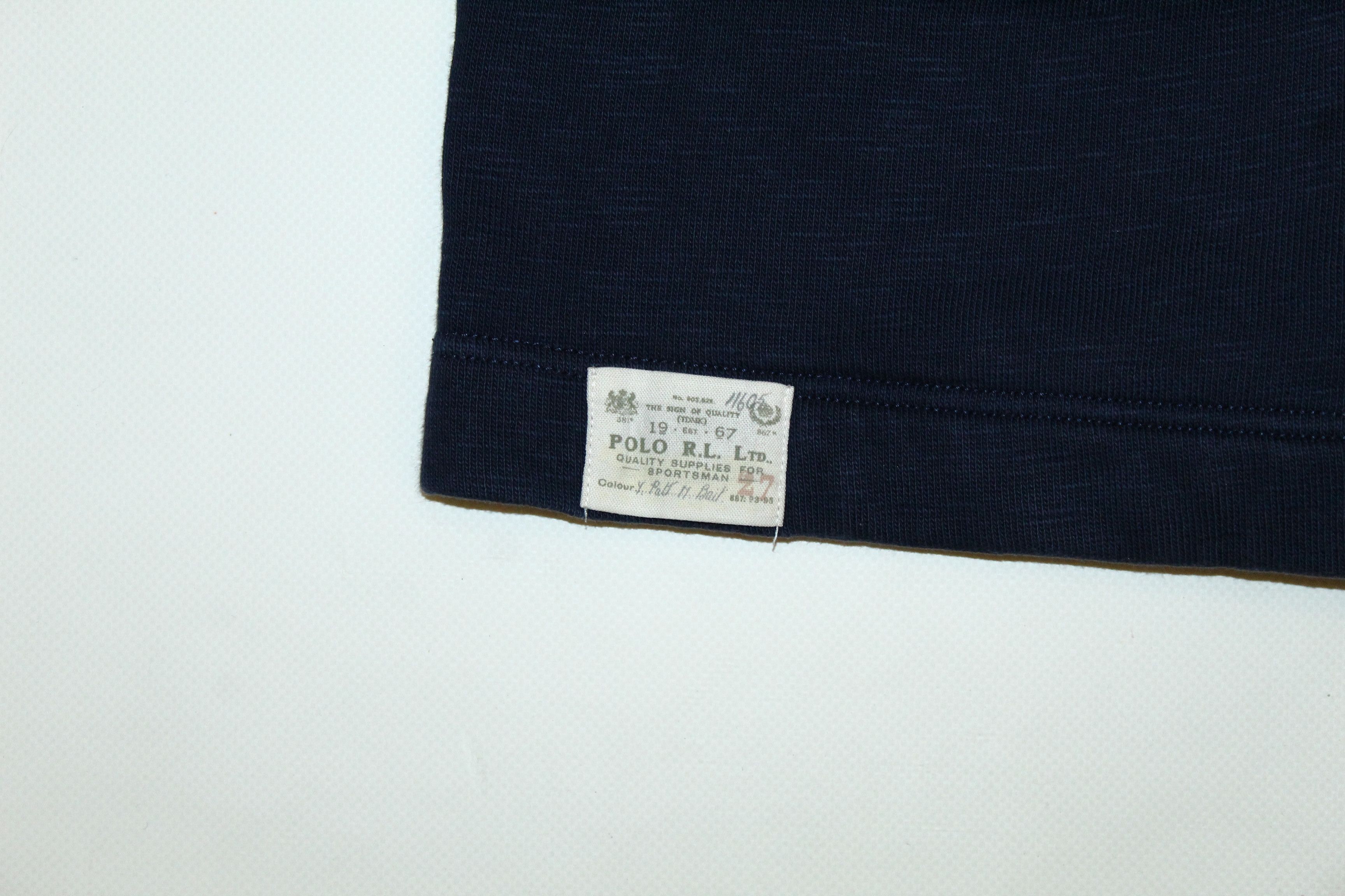Ralph Lauren RARE VTG💥 Polo R.L. Sportsman Indigo Dyed Cardigan Size US XXL / EU 58 / 5 - 4 Thumbnail