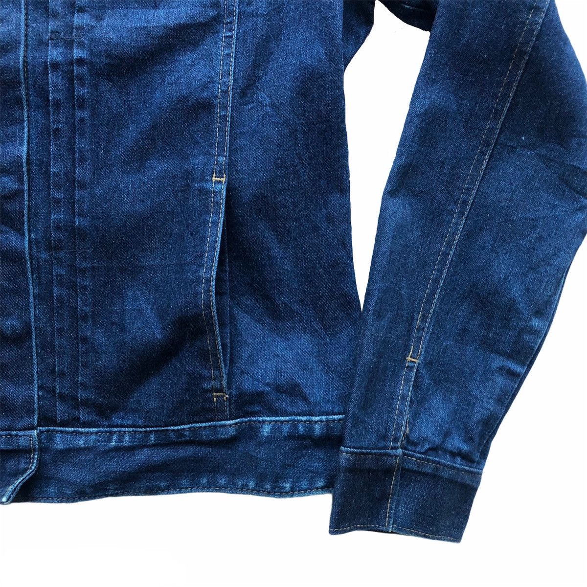 Japanese Brand Vintage Denim Jacket Stretchable by ESPIE Size S / US 4 / IT 40 - 4 Thumbnail