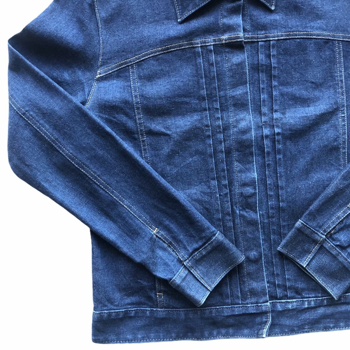 Japanese Brand Vintage Denim Jacket Stretchable by ESPIE Size S / US 4 / IT 40 - 3 Thumbnail