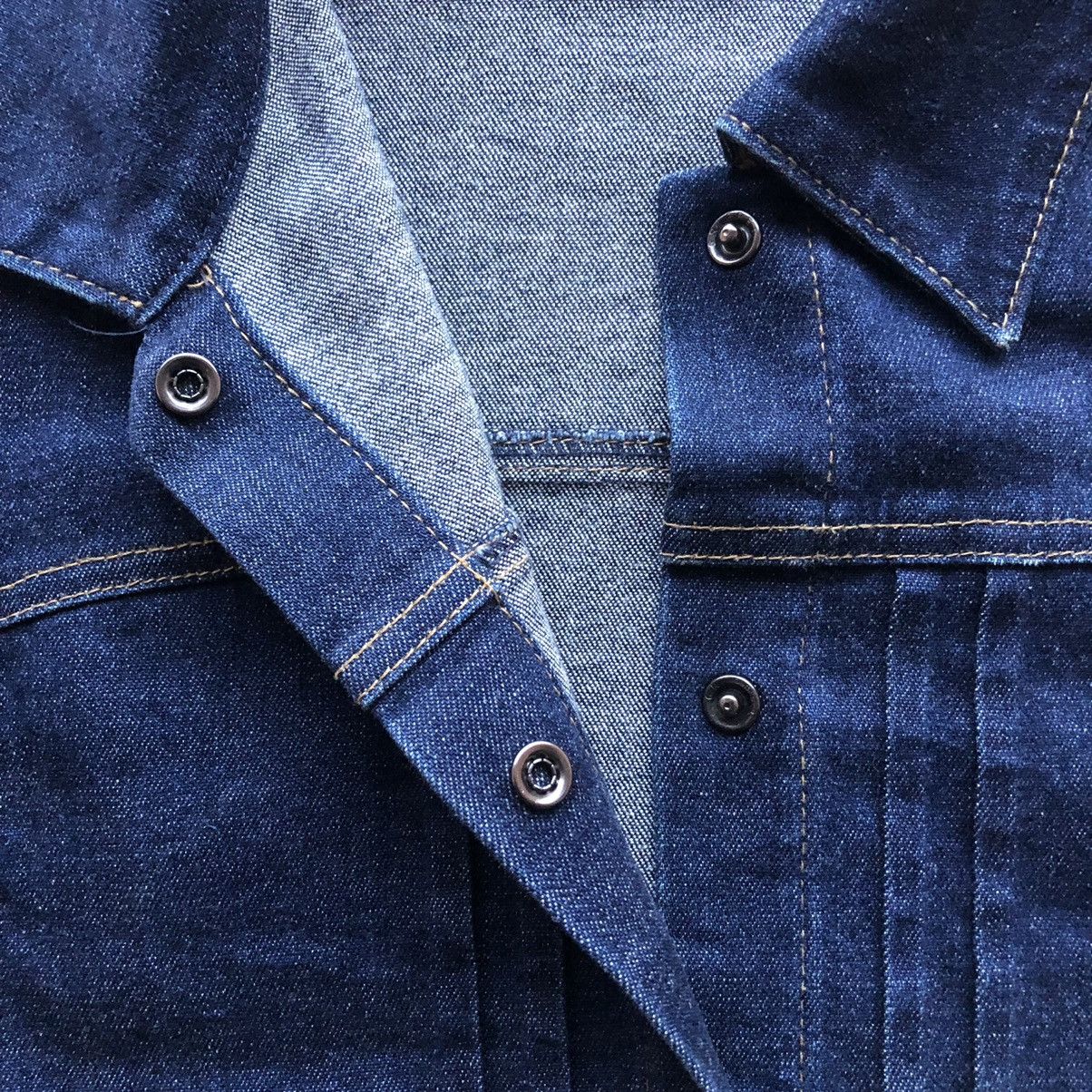 Japanese Brand Vintage Denim Jacket Stretchable by ESPIE Size S / US 4 / IT 40 - 6 Thumbnail