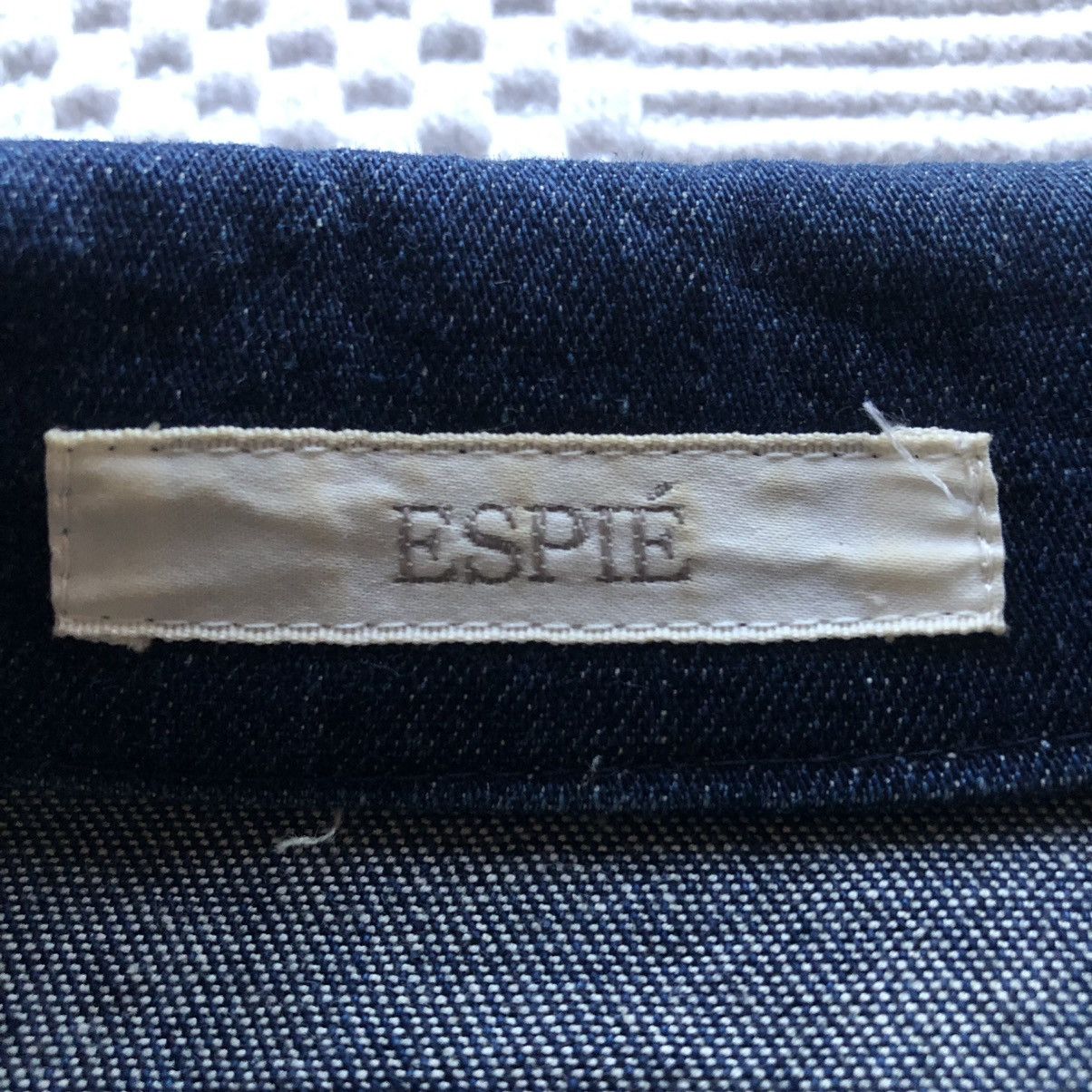 Japanese Brand Vintage Denim Jacket Stretchable by ESPIE Size S / US 4 / IT 40 - 7 Thumbnail